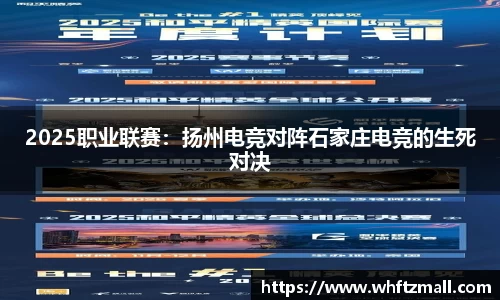 2025职业联赛：扬州电竞对阵石家庄电竞的生死对决